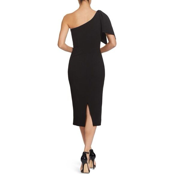 DRESS THE POPULATION TIFFANY ONE SHOULDER DRESS NWT IN STORES RETAIL $148 SZ XL - Picture 4 of 5